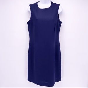 Pendleton Navy Midi Dress